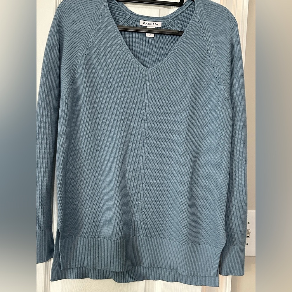 Athleta Merino Blend V-Neck Hanover Tunic